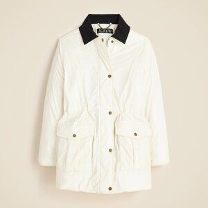 J. Crew Puffer Barn Jacket with Primaloft in Porcelain - XL - NWT